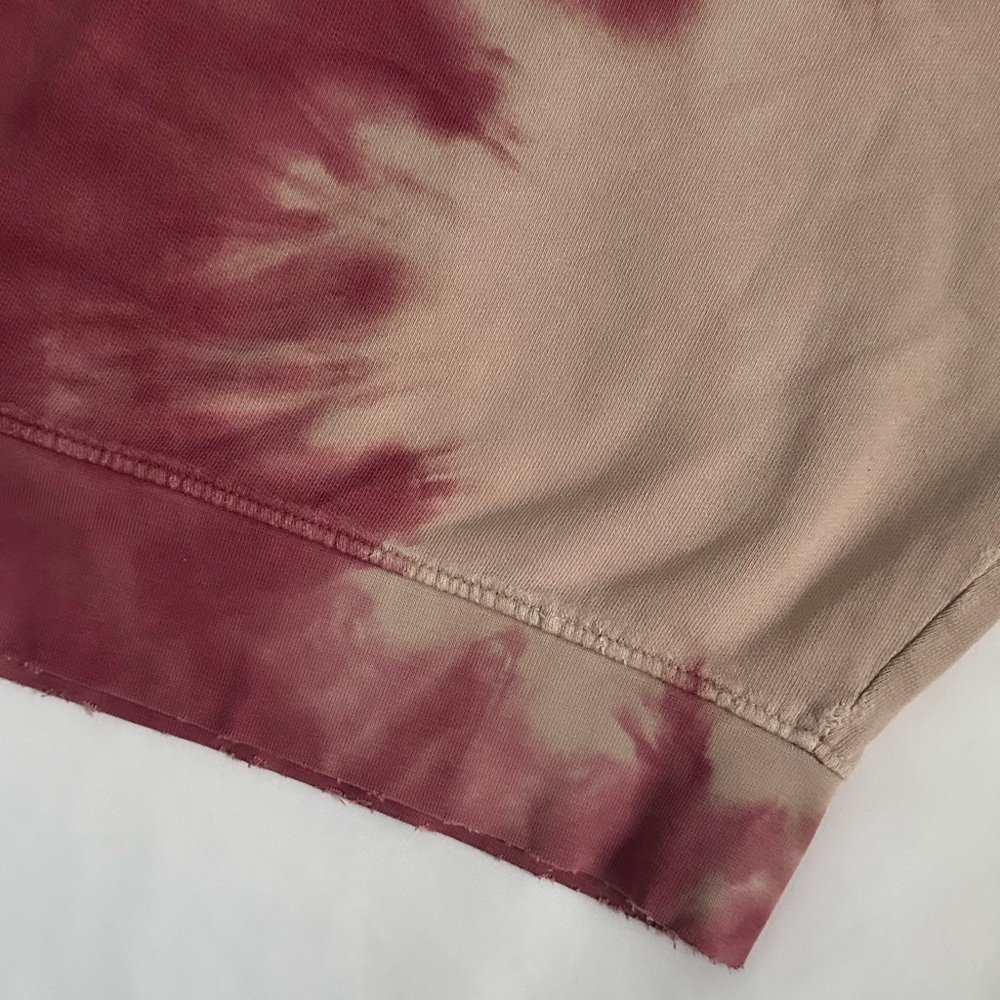 EN.ES Faded and Distressed Streetwear Tie-Dye Style Hoodie - Picture 8 of 13